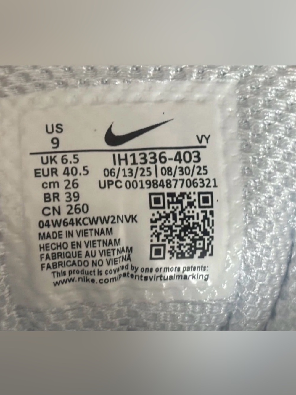 Nike Shox 💅🔥 TL Fade ICED BLUE Athletic Sneaker Shoes IH1336-403 Wmns Size 9 NEW - Picture 15 of 15